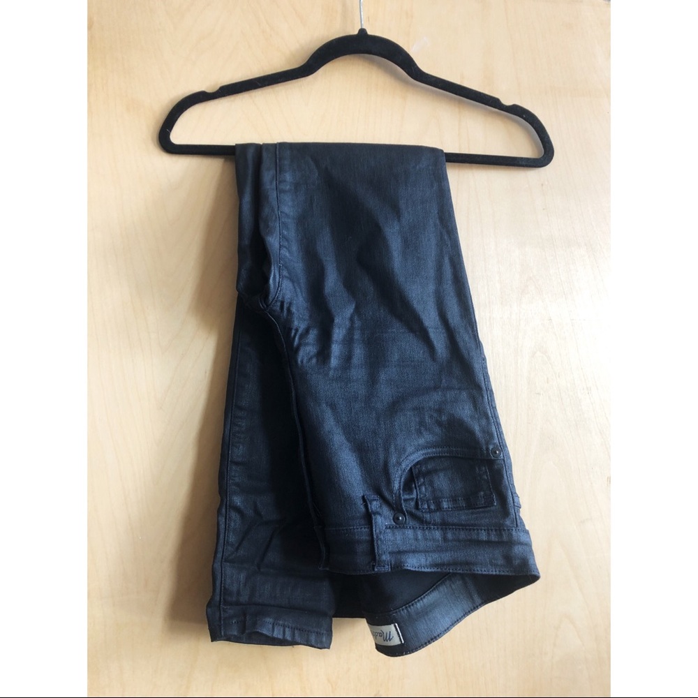 ⚫️ Madewell Coated High Riser Jean, Sz. 28